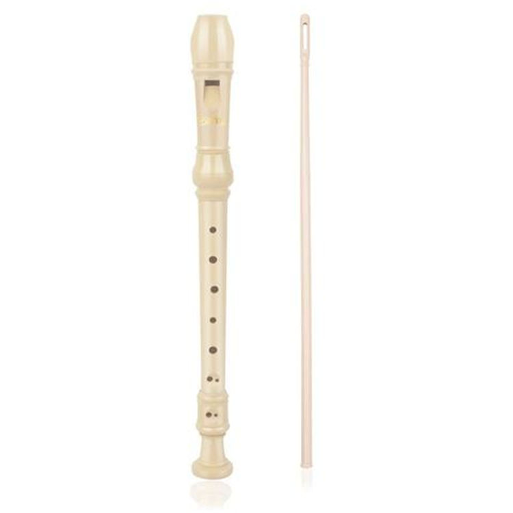 Sopran Descant Recorder 8 Loch mit Putzstockgehäuse Anleitung