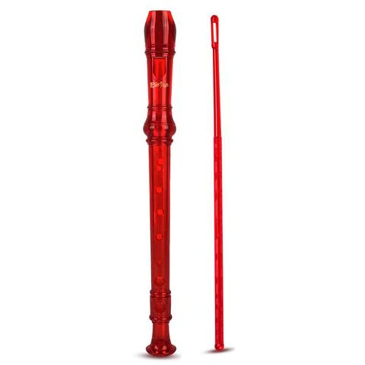 Sopran Descant Recorder 8-Loch-Flöte mit Putzstockbeutel Anleitung