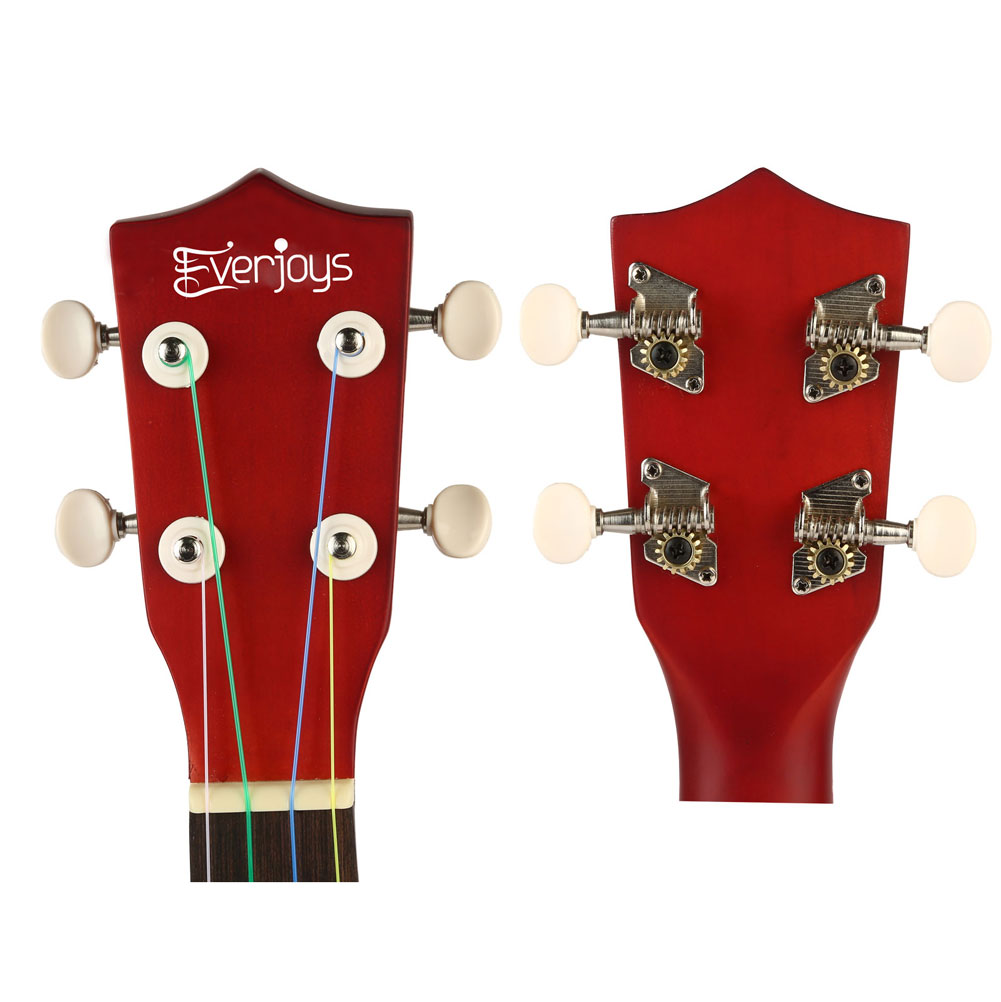 Sopran Ukulele Anfänger Pack-21 Zoll mit Gig Bag Songbook Digital Tuner